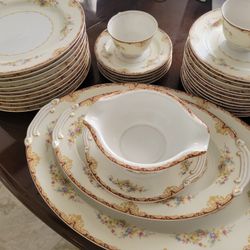 32 Piece Vintage Kongo Sts China Dishes Dudley Made In Japan Antique See All Pics 📸 