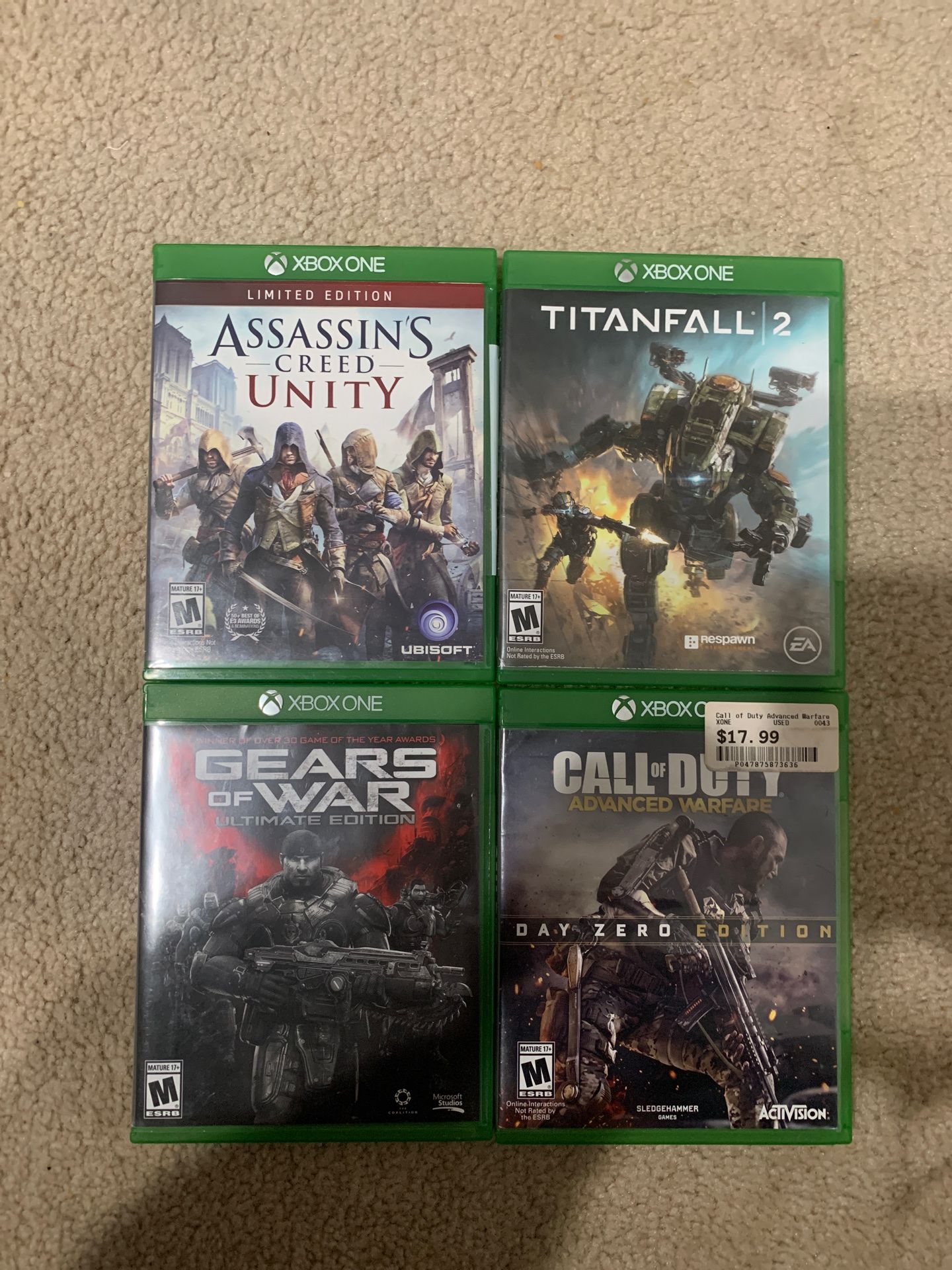 Xbox one games