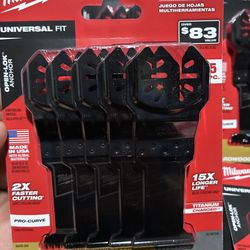 Milwuakee multitool blades 5 pieces 25 pack