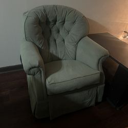 Chair and ottoman 