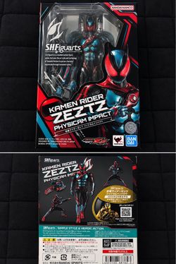 🔥 S.H.Figuarts Kamen Rider Zeztz — Physicam Impact 🔥  Brand new / unopened in box! 📦✨ A must-have for Kamen Rider, S.H.Figuarts & Bandai collectors