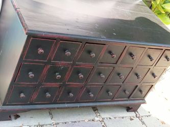 Apothecary style cabinet