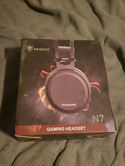 NUBWO N7 Black Headband Gaming Headset