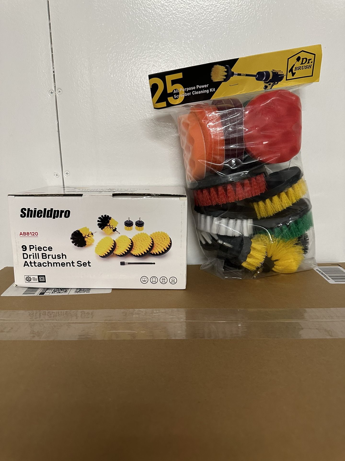 Drill Brush Attachment Sets