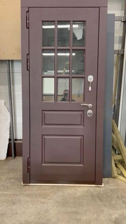 Entry Door with Glass Panels