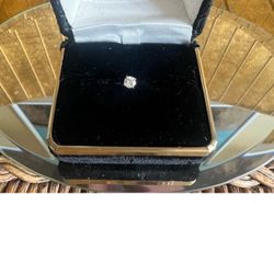 NATURAL 14 K Natural Diamond Dead Earring