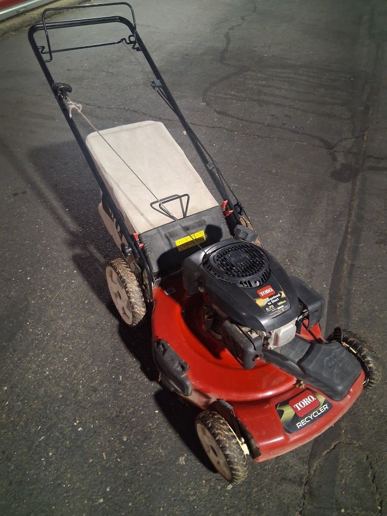 Toro Recycler Lawnmower.  $120