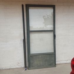 Glass Screen Door - $40