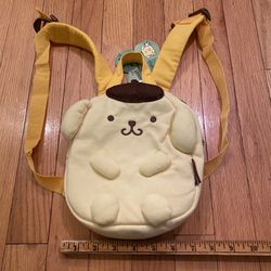 Pom Pom Purin mini rucksack shoulder bag sanrio NWT