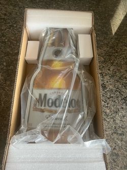 Modelo Especial Beer Bottle Shaped Sign