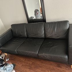 Real Leather Couch