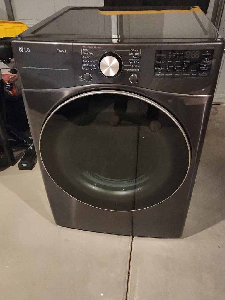 6 Months New...LG Front Load Gas Dryer