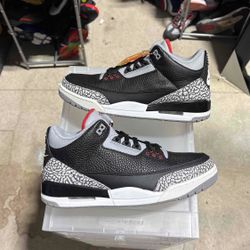 Size 11 - Jordan 3 Black Cement 2018 Never Worn