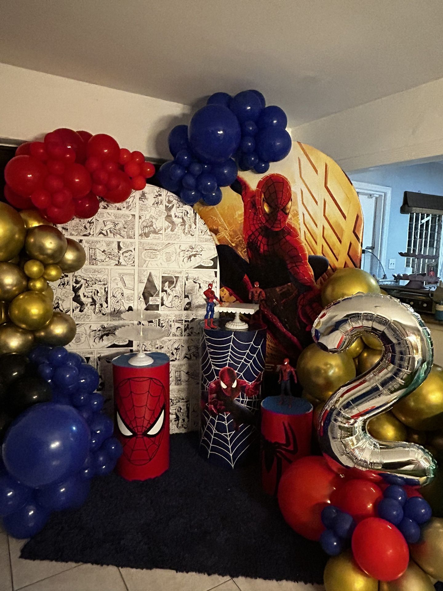Spiderman Party Ballons
