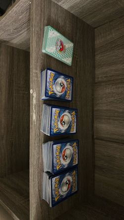 More than 350 pokemon cards (almost 390 pokemon cards)