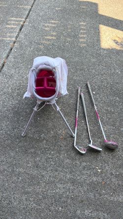 Kids golf bag set