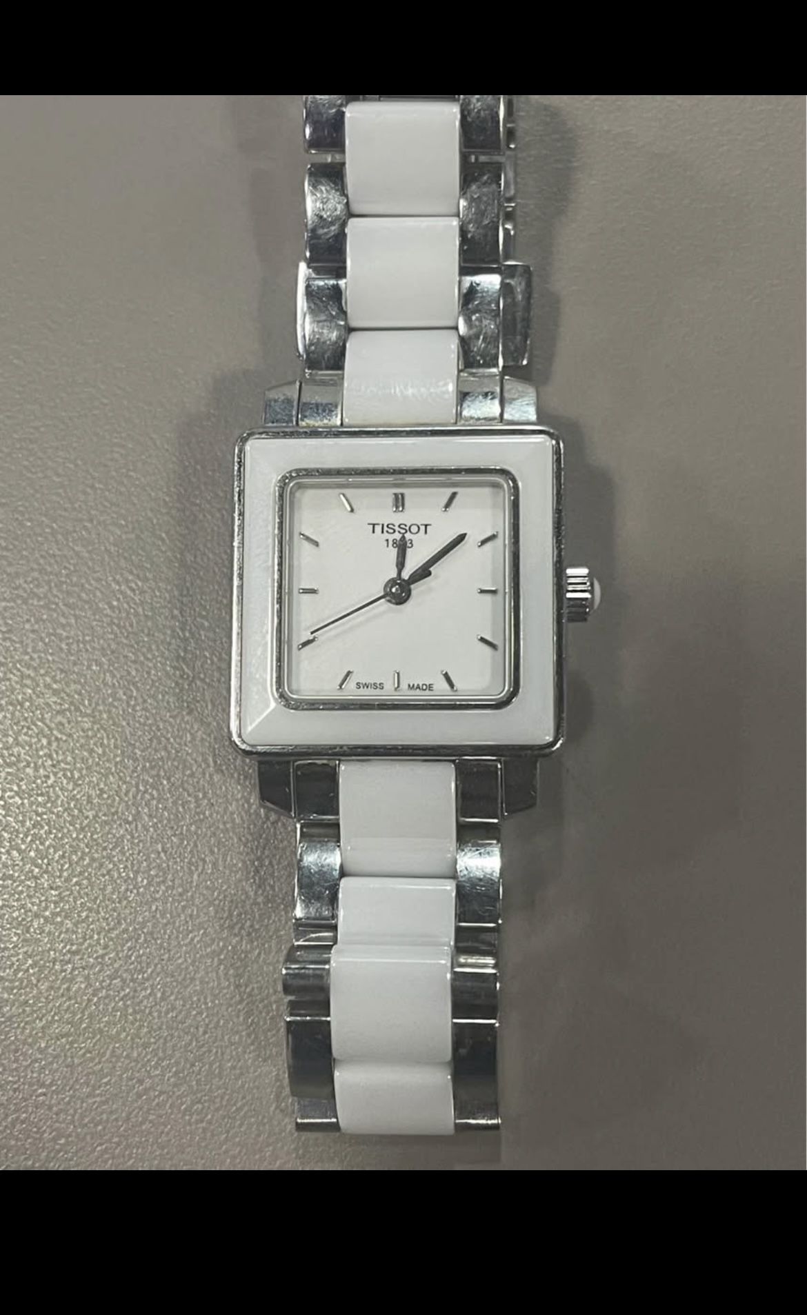 Tissot Ceramic Silver Watch