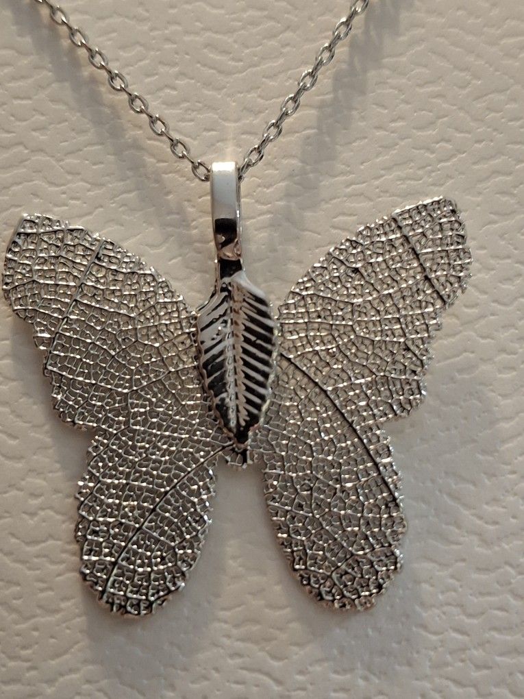 Butterfly Pendant Necklace
