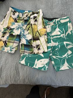 Swim Shorts both for $5.00