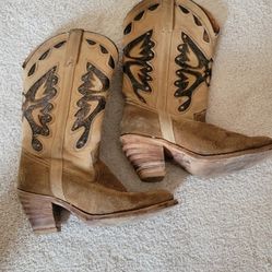 Miss Capezio Butterfly Boots- Vintage