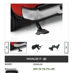 (contact info removed)9AH Rear Bumper Bed Step Black RAM 1500 DT 5th Gen (2019-2025) Mopar OEM - Mopar ((contact info removed)9ah)