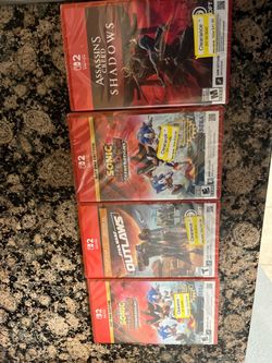 Nintendo Switch Game Bundle – 4 Sealed Games