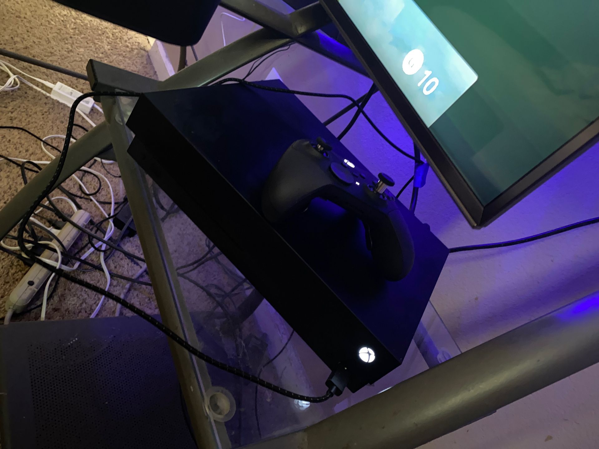 Xbox One X with Elite Series 2 And Games