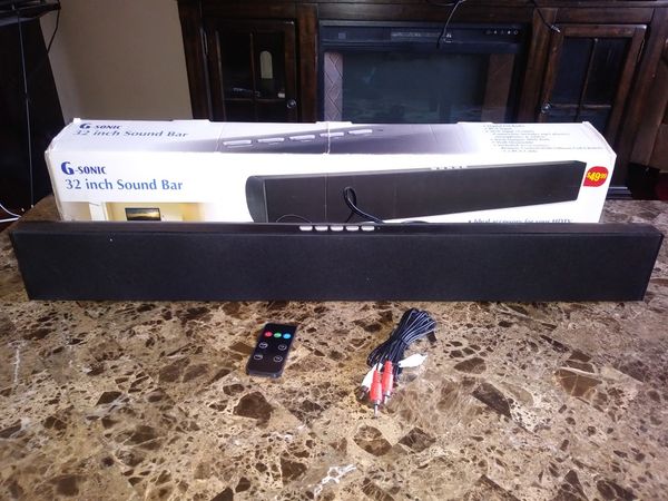 G-sonic Sound Bar User Manual G-sonic Sound Bar User Manual