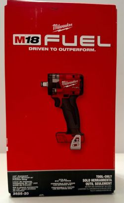 M18 FUEL GEN-3 18V Lithium-Ion Brushless Cordless 1/2 in. Compact Impact(Tool-Only)