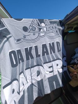 Oakland Raiders Fleece Throw Blanket Twin