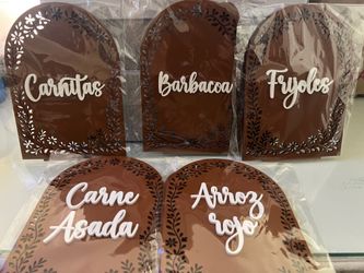 Signs for food