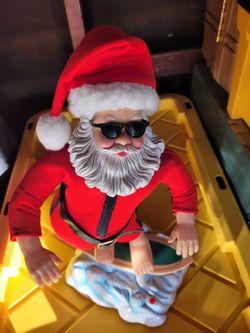 Santa Plays Beach Boys Music