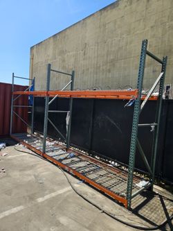 Industrial racking system warehouse