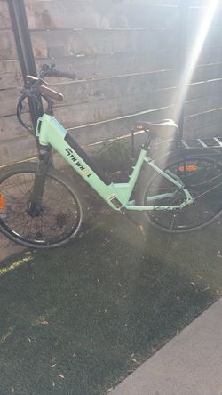 5th Wheel Electric Bike – Mint Green