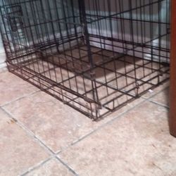 dog cage... without tray