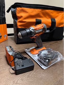 Ridgid 1/2in Hammer Drill/ Driver Kit