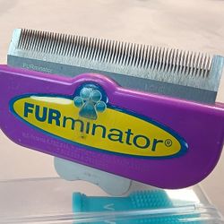 Furminator & Cat Teeth Finger Brushes