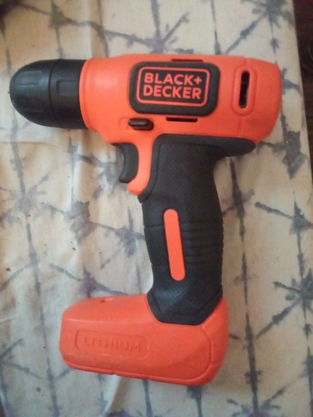 Black And Decker Cordless 8 Volt Drill 