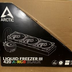 Arctic Liquid Freezer III 420 A-RGB (Black)
