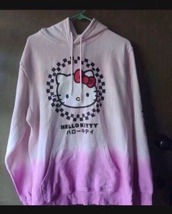 Hello kitty pink hoodie sweatshirt