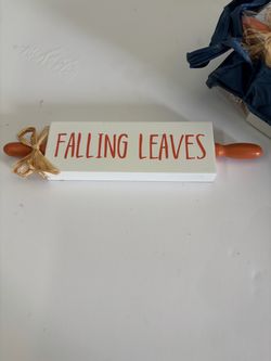 Fall Wood Decor brand new.