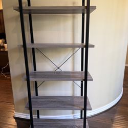 5 Shelf Etagere Bookshelf