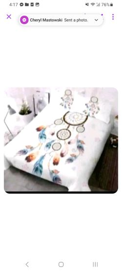 DreamCatcher Duvet Set 3pcs Queen New