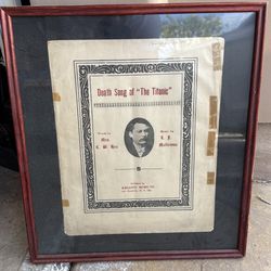 Death song of the Titanic