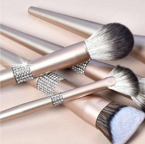 Makeup Brushes Champagne .//..