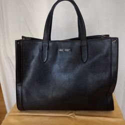 Nine West Black Satchel Handbag