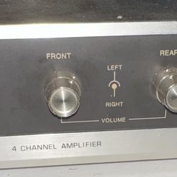 Lafayette SQA 50 4 Channel Stereo Amp