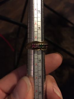 10k ladies ring selling at scrap size 6 1/2