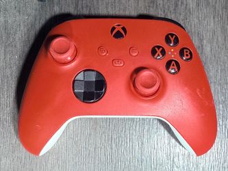 Red Xbox controller