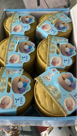 Random Dumpling Squishies Mystery Box-Glitter Dumpling Squishies Box, 10+1 Colors Colorful Dumplings Stress Balls, for Adults Kids, More Surprises (3)